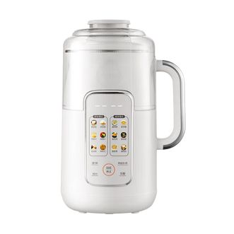 摩 动/modong  豆浆机家用破壁机 全自动免煮辅食料理榨汁机 多功能小型预约保温 白色 1.2L -MD-DJ29