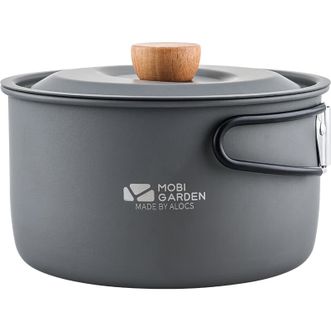 牧高笛（MOBIGARDEN）  双折回弹手柄铝合金野炊锅