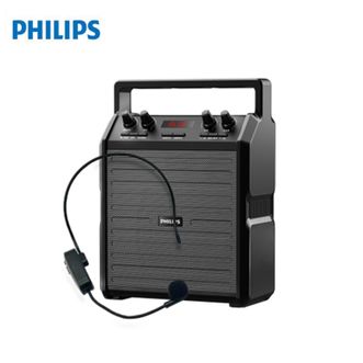 飞利浦（PHILIPS）  音响 SD50X【头戴版 】户外音箱蓝牙音响 K歌带无线话筒广场舞跳舞演出手提小蜜蜂