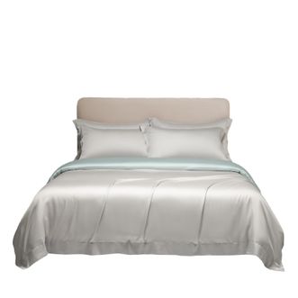 啄木鸟/Plover  天丝四件套 床单被罩枕套 烟雨 单人宿舍