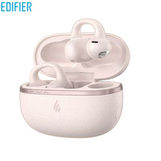 漫步者/EDIFIER  耳夹蓝牙耳机FitClip Ultra【粉色】开放式无线不入耳骨传导概念2025新款AI同声翻译降噪运动跑步音乐游戏