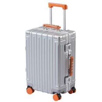 Elle  22寸时尚撞色铝框箱 轻盈出行 舒适软提手 ELDL813-22  多色可选