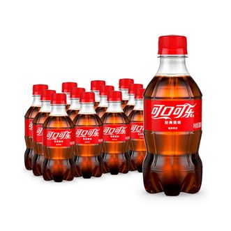 可口可乐  碳酸饮料 含糖可乐 300ml*12瓶