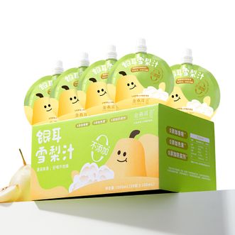 金燕耳  银耳枇杷雪梨汁 吸吸饮果汁20袋/盒  无添加独立包装儿童饮品