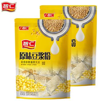 智仁  原味豆浆粉320g*2袋大豆谷物健康营养早餐美味即食
