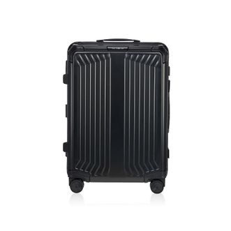 新秀丽/Samsonite  LITE-BOX ALU 20英寸镁铝合金耐压旅行箱 硬朗线条 经典之作 质感科技大容量 CS0*09001 黑色