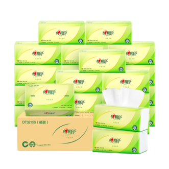 心相印  150抽24包三层（加大M码）（箱装）纸巾 卫生纸整箱