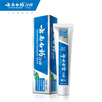 云南白药  牙膏 冬青香型165克 洁齿护龈清新口气护龈健齿