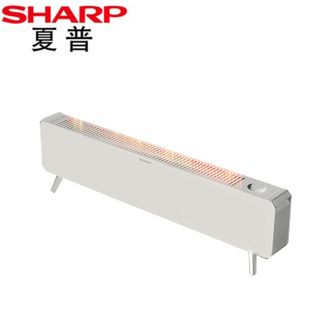 夏普/Sharp  石墨烯取暖器/家用踢脚线电暖器/全屋升温移动地暖/即开即热客厅卧室无声运行极简操作HX-BM221B-W
