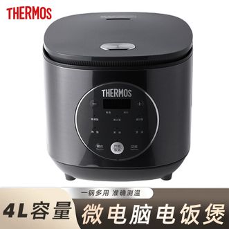 膳魔师（THERMOS）  家用电饭煲 4L大容量电饭锅24h预约多功能煮饭锅煮饭煲