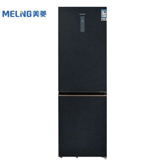 美菱/Meiling  401升超薄两门双门嵌入式冰箱 家用底部散热风冷无霜全空间净味可左右开门冰箱 BCD-401WPBT