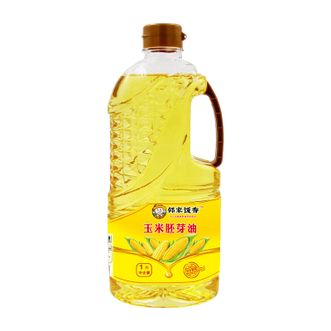 邻家饭香  非转基因 物理压榨一级玉米胚芽油 1L/瓶 LJFX54 0添加富含维生素e家用小瓶装