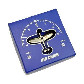 Air China  飞机徽章（银色款）