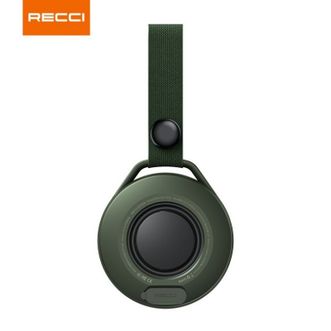 RECCI  随身迷你音箱方便携带HiFi高清音质户外高续航音响 RSK-W26军绿色
