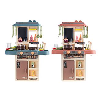 婴侍卫（BBG+）  三合一家庭小厨房 过家家玩具  888-25  颜色随机