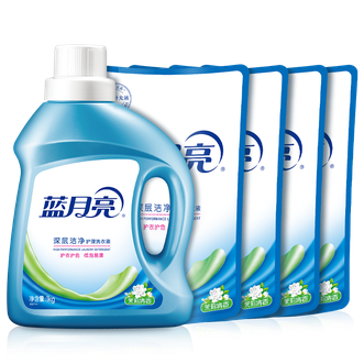 蓝月亮  深层洁净护理洗衣液 茉莉清香组合 多规格可选