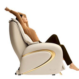 SKG  H5系列1代 SKG按摩椅仿人手揉 米金色 豪华款