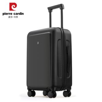 皮尔卡丹/Pierre Cardin  24英寸高颜值行李箱大容量拉杆箱旅行箱密码箱子【顺丰配送】【顺丰配送】