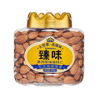 臻味  澳洲原味扁桃仁330g