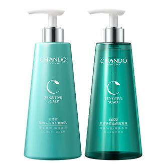 自然堂/Chando  洗发水敏感头皮止痒洗发露+净护乳550ml-A100813-ZS