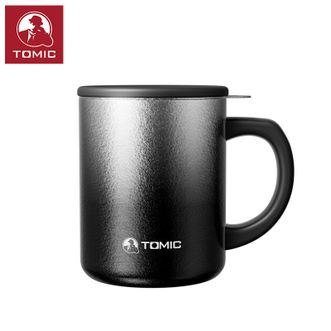 特美刻（TOMIC）  纯钛水杯女泡茶保温办公家用户外咖啡杯 内外纯钛 抗菌保鲜