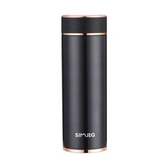 施密特（simita）   保温杯男士 316不锈钢水杯大容量带滤网泡茶杯子400ml MBW9006-040A