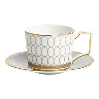 WEDGWOOD  金粉年华奢雅灰杯碟组 1065321
