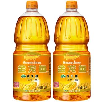 金龙鱼  特香油酸多花生油1.8L*2