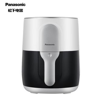 松下/Panasonic  可视双屏空气炸锅4L大容量多功能无油空气炸烤箱家用全自动电炸锅煎炸锅 NF-HC150-W