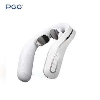 PGG  颈椎按摩器【P5颈椎按摩仪-APP款】（白色） 智能三头按摩仪恒温热敷静音生日礼物送男朋友女友送父母