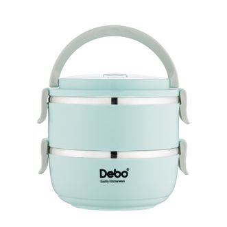 Debo  艾莱尔1.4L不锈钢保温饭盒上班族学生便当盒DEP-695