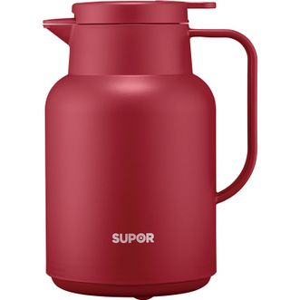苏泊尔/Supor  保温壶玻璃内胆壶1.45L温莎红 KC145GJ50/GT