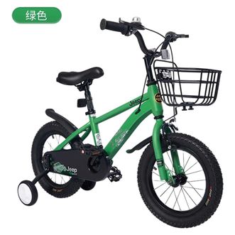 Jeep  吉普儿童自行车6-10岁男女孩中大童14寸辅助轮脚踏单车