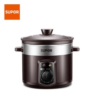 苏泊尔（SUPOR）  土陶瓦罐汤电炖锅 原矿土陶釜 4L （DG40YK6）