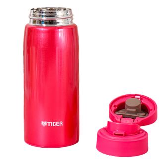 虎牌/Tiger  保温杯男女杯子弹盖杯不锈钢双层真空保温车载杯 MCX-A351 350ml 水彩红POT