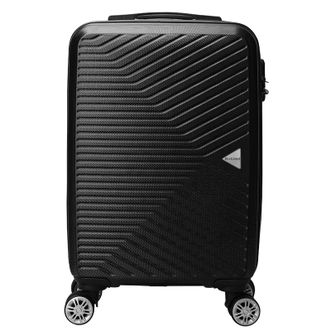洛克兰/ROCKLAND  夏威夷系列万向轮 拉链箱耐磨拉杆箱行李箱登机箱 黑色-20寸