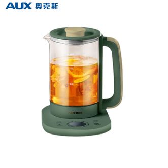 奥克斯/AUX  养生壶 家用办公室小型宿舍玻璃蒸煮一体全自动家用多功能水壶 HX-S1506K