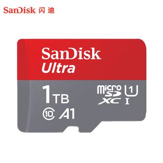 闪迪/SanDisk  1TB TF(MicroSD) A1 至尊大容量存储卡 U1 超高速闪存卡内存卡