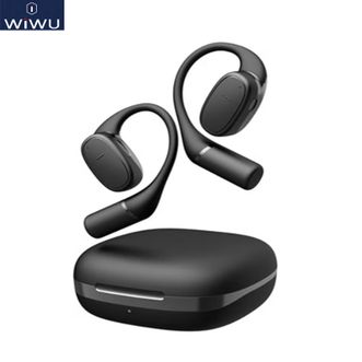 WiWU  蓝牙耳机韵动O300 不入耳开放式耳机 AI智能通话降噪 定向传导 运动耳机