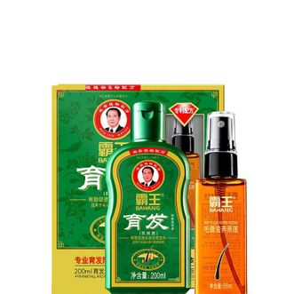 霸王/Bawang  育发防脱柔顺200ml洗发水洗发液+55ml毛囊滋养原液