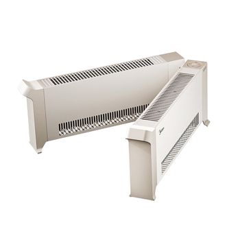 美的/Midea  踢脚线取暖器 家用电暖器电暖气浴室防水暖气片全屋大面积电暖风电热移动地暖 HDU20VR  遥控折叠款