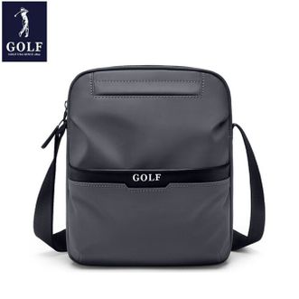 GOLF  男士单肩包大容量斜挎包防泼水学生休闲包随身运动包 D241966