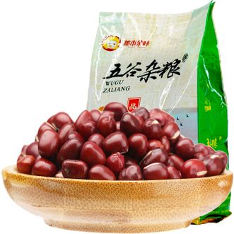 都市余味 红豆1kg袋装 农家赤小豆 红小豆五谷杂粮 豆沙馅 熬粥红豆汤