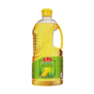 鲁花 压榨特香玉米胚芽油 1.6L
