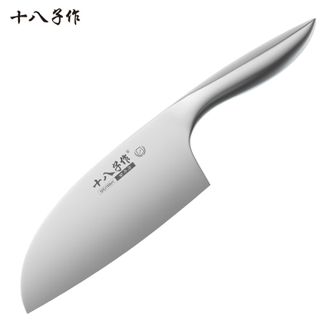 十八子作  寻味锋切片刀 家用菜单两用刀切片刀多用刀厨房刀具 单把