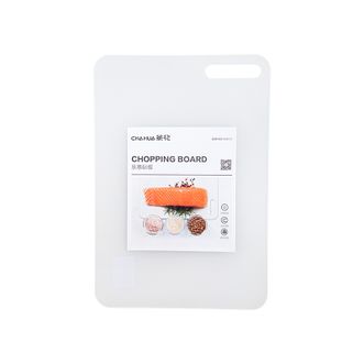 茶花（CHAHUA）乐惠砧板中号家用厨房透明切菜切肉双面用案板切菜板024006