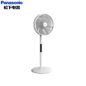 松下/Panasonic  电风扇家用超低音落地扇台式温感变频直流大风力电扇 F-CW3001C-W
