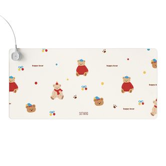 向物/SOTHING  桌面暖手桌垫 （新品）叮铛熊（80*32CM）