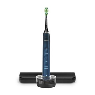 飞利浦/Philips  电动牙刷成人 声波震动 1支刷头 HX9911钻石9系 水手蓝