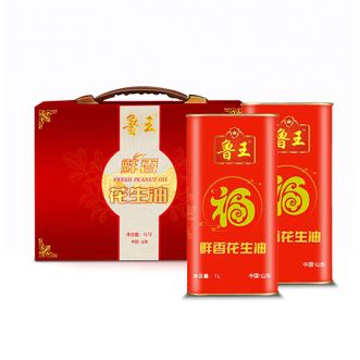 鲁王  鲜香花生油1L*2礼盒